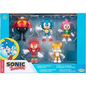 Jakks: Sonic The Hedgehod pack 5 figures 6cm