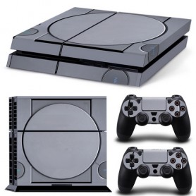 Set adesivi retro console per console ps4 (offerta)