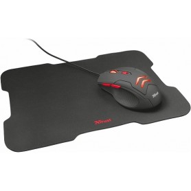 Trust - Mouse Gaming + Tappetino Ziva PC