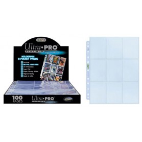 Ultra Pro: Foglio Trasparente 9 Tasche Platinum 1pz