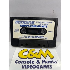 Cassetta - Taito's Coin Op Hits - Commodore 64/128 USATO