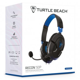 Cuffie Gaming Wired - Turtle Beach Recon 50P Black - PS4/PS5