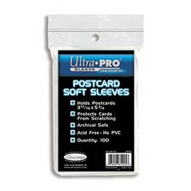 Ultra Pro: Bustine Morbide Trasparenti 100pz