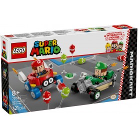 LEGO: Super Mario Mario Kart Baby Mario vs Baby Luigi (72034)