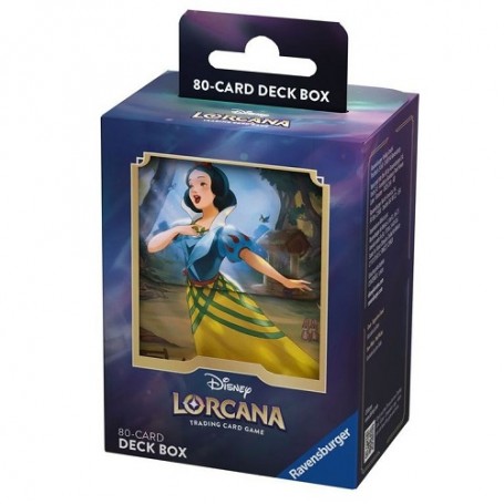 Disney Lorcana - Porta Mazzo per 80 Carte Biancaneve