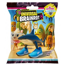 BRAINROT AI Portachiavi 3D 1pz Assortimento