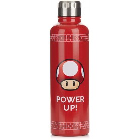 Borraccia Metallica Super Mario Fungo