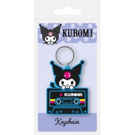 Hello Kitty Kuromi Cassette - Portachiavi