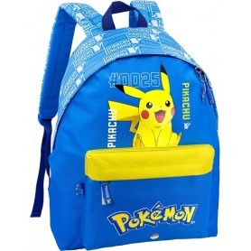 Zaino americano con Tascone frontale - Pokemon