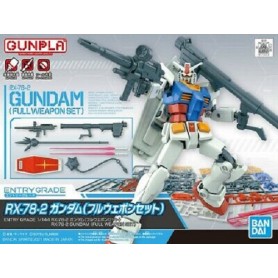 Bandai: Entry Grade Mobile Suit Gundam RX-78 - Model Kit