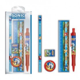 Set Cancelleria Sonic the Hedgehog Golden Rings