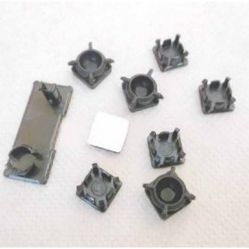 Set piedini in plastica copri viti PS3