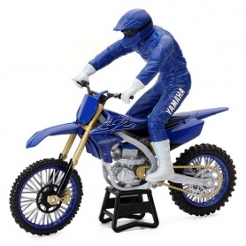 Yamaha 450F with Driver 1:12 (Red/Blue/orange)