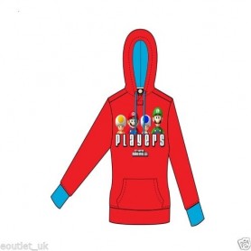 FELPA ROSSA MARIO BROS (L) - OFFERTA