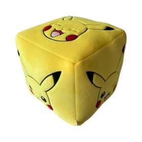 Peluche Cubo Pokemon Pikachu 25x25cm