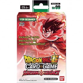 Dragon Ball Super - Mazzo Introduttivo 09 Saiyan Legacy (OFFERTA)
