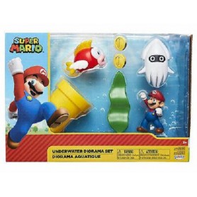 Nintendo Super Mario Diorama Set Underwater