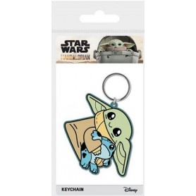 Portachiavi: Star Wars The Mandalorian Grogu's Friend