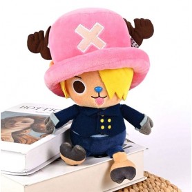 Peluche: One Piece Chopper x Sanji 25cm