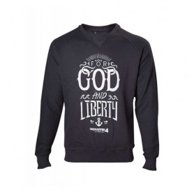 Uncharted 4 For God and Liberty (Felpa 2XL) - OFFERTA