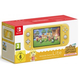 Nintendo Console Switch Lite Gialla + Animal Crossing New Horizons