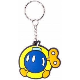 Nintendo Rubber Portachiavi Bob omb 6 cm