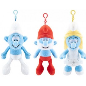 Peluche a Clip I Puffi 1pz Assortimento 15cm (1pz)