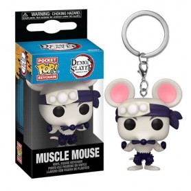 Funko Pop! - Demon Slayer - Portachiavi Muscle Mouse