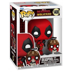 Funko Pop! 1400 - Deadpool & Wolverine Deadpool w/Headpool