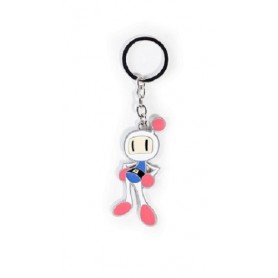 Konami - Bomberman - Metal Keychain